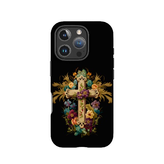 Jesus Cross Painting IPhone Cases