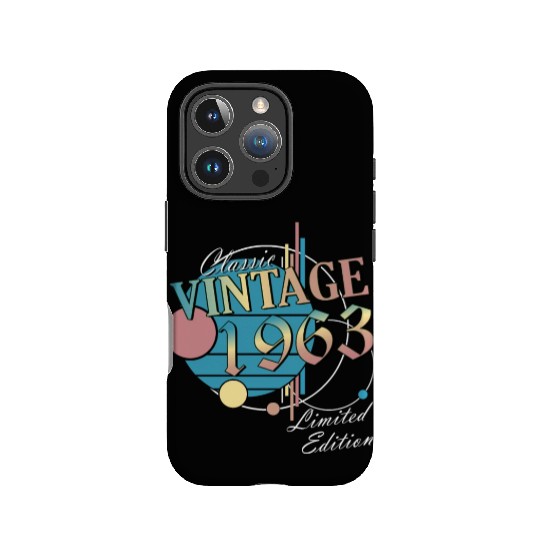 60th birthday 1963 60 er birthday IPhone Cases