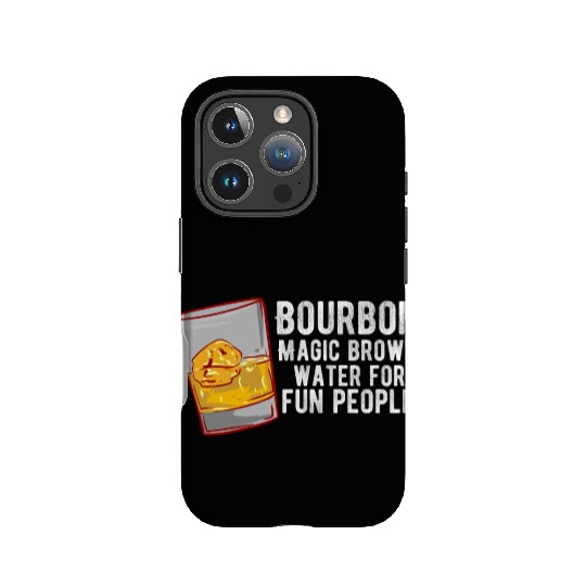 Bourbon - Magic Brown Water IPhone Cases