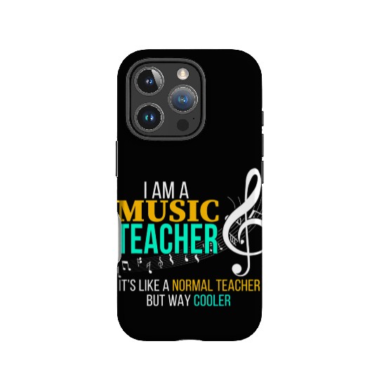 Funny Music Teacher Music Teacher Cool Teacher IPhone Cases