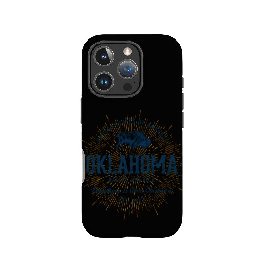 State Of Oklahoma IPhone Cases