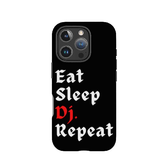 Eat Sleep Work Repeat 1 IPhone Cases