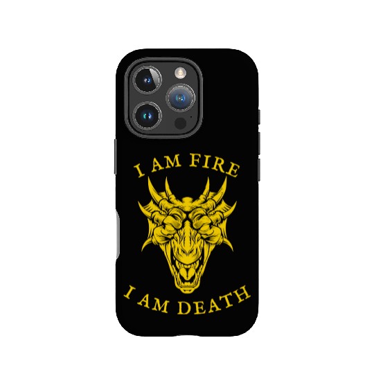 I Am Fire, I Am Death IPhone Cases