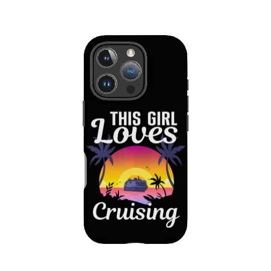 Cool Cruising Cruise Ship Travel Lover IPhone Cases