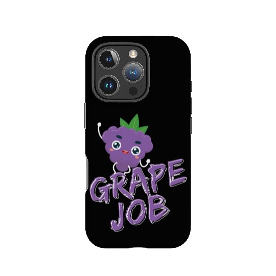 Grape Job IPhone Cases