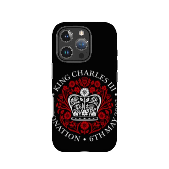 Hrh King Charles Iii Royal Coronation Collectible IPhone Cases
