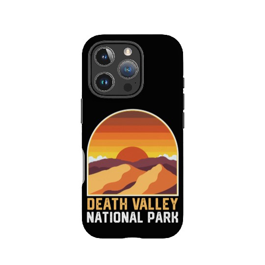 Death Valley National Park Retro Style IPhone Cases