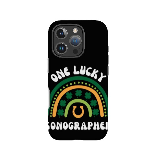 Sonographer Ultrasound Techian St Patrick'S Day IPhone Cases