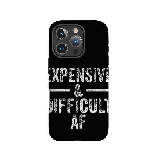 Expensive And Difficult Af Bougie Bougee Vintage IPhone Cases