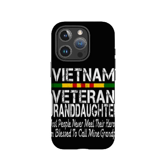 US Army Vietnam Veteran Granddaughter IPhone Cases