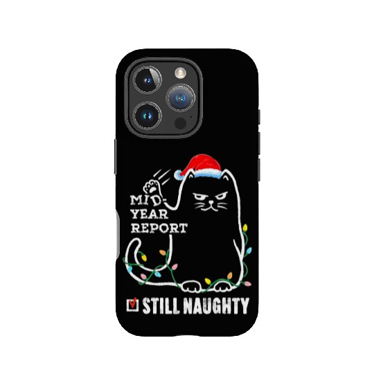 Cat Christmas In July Mid Year Report Still IPhone Cases