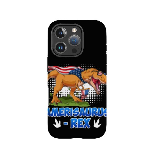 Amerisaurus Rex America Party Independence Day IPhone Cases