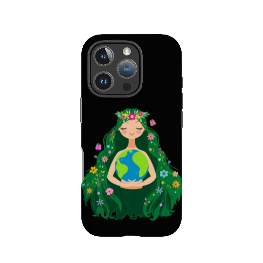Green Mother Earth Day Gaia Save Our Planet IPhone Cases