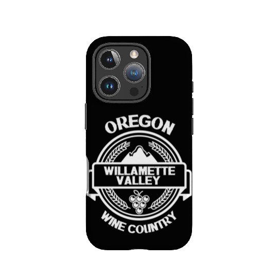 Oregon Wine Cory Willamette Valley Travel IPhone Cases