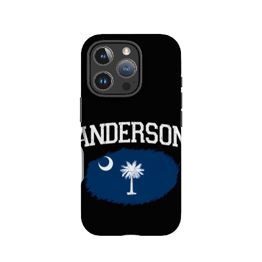 Anderson Sc South Carolina Flag Usa Sports IPhone Cases