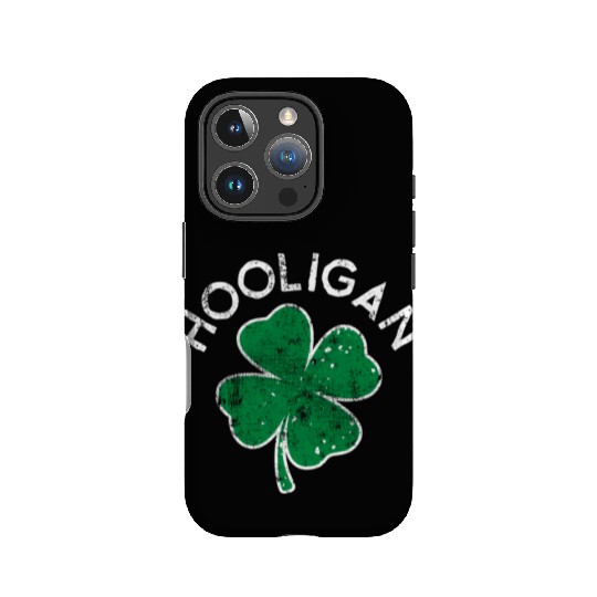 Hooligan Squad Lucky C St Patrick'S Day Distress IPhone Cases