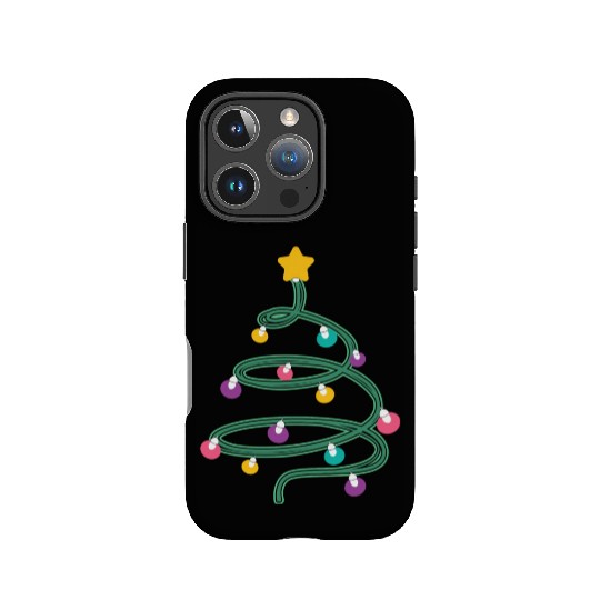 Christmas Light Christmas Tree IPhone Cases
