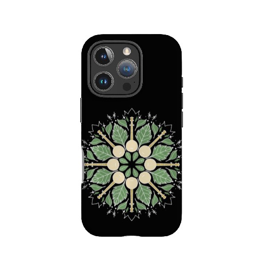 Banjo Mandala Bluegrass Mindfulness & Nature IPhone Cases