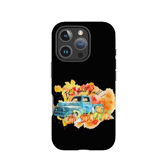 Vintage Fall Truck Pumpkins Autumn Leaves It's IPhone Cases