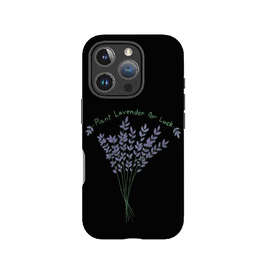 Plant Lavender For Luck IPhone Cases