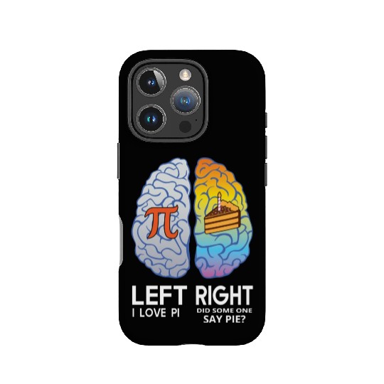 I Love Pi Brain Math Lover Teacher Science Teacher IPhone Cases