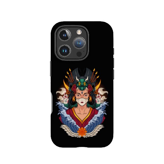 Kimono Geisha IPhone Cases