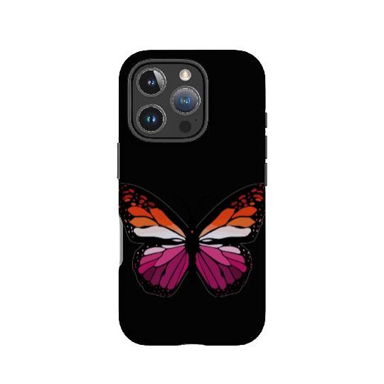 Lesbian Monarch Butterfly Sticker IPhone Cases