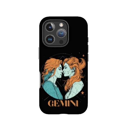 Lesbian Gemini zodiac sign gay girls horoscope IPhone Cases