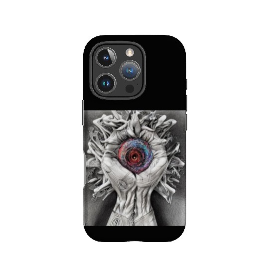 Psychedelic imagination Who am I, where am I? IPhone Cases