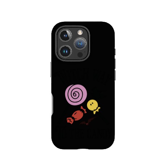 Witch Way To The Candy Spooky Halloween IPhone Cases