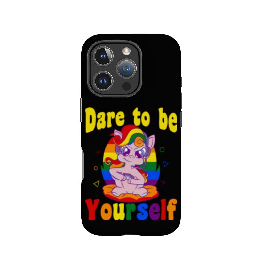 Dare to be Gaymer Lesbian Girl Gamer gift IPhone Cases