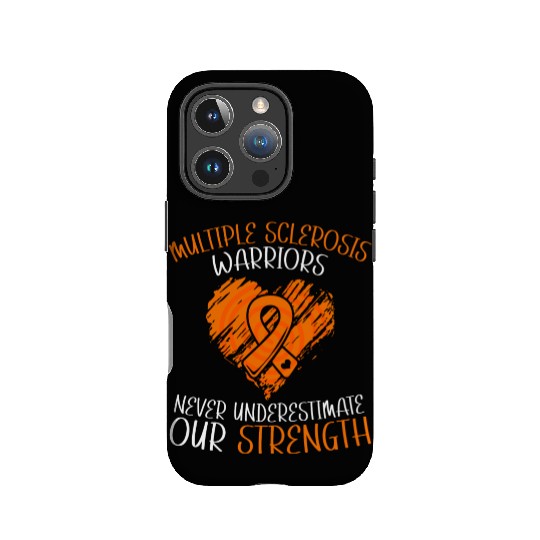 MS Warriors Never Underestimate Our Strength IPhone Cases