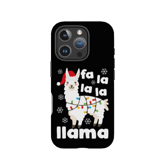 Fa La La Llama Falala Kawaii Snow Lamb IPhone Cases
