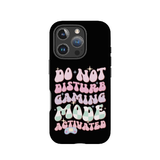 Do Not Disturb Gaming Mode Activated IPhone Cases