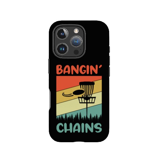 bangin chains disc golf nostalgia IPhone Cases