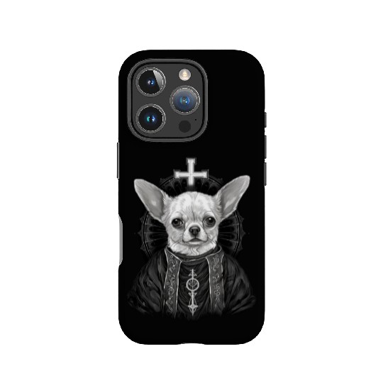 Chihuahua - Pope Dog Church Vatican Catholic IPhone Cases