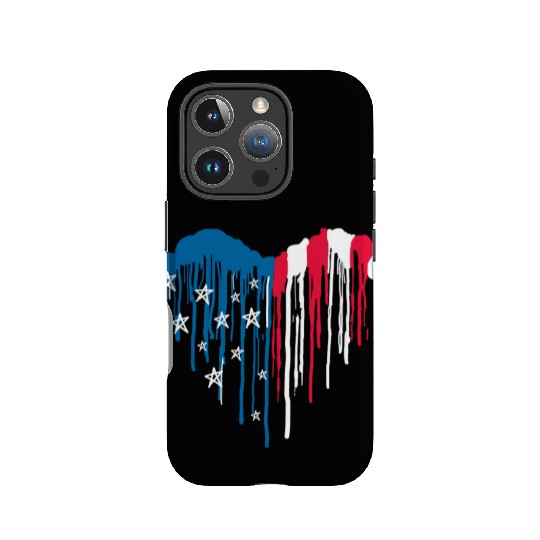 "USA: Land of the Free, Home of the Brave" IPhone Cases