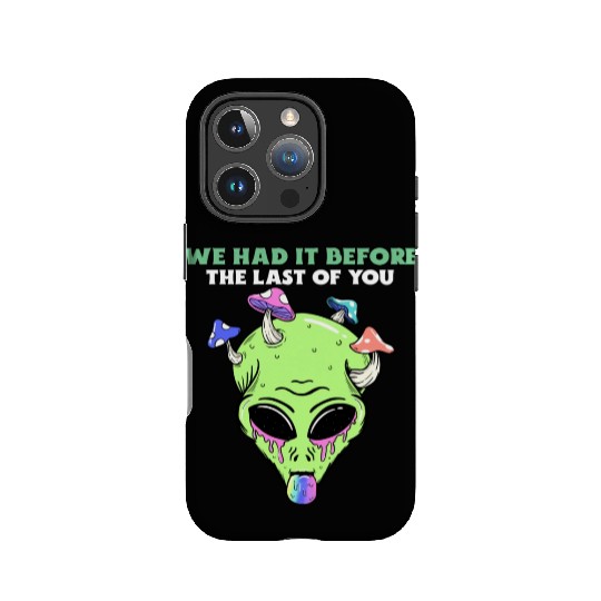 The Last Of Us All Mushroom Infected Green Alien IPhone Cases
