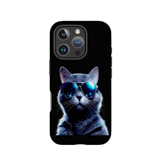 Cat With Sunglasses Cute Cat Mom Meow Paws Kitty IPhone Cases