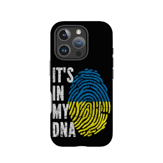It'S In My Dna Ukraine Flag IPhone Cases