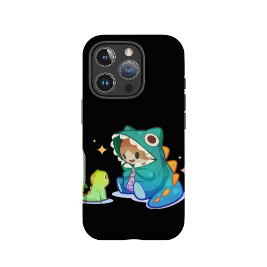 Dino Cat IPhone Cases