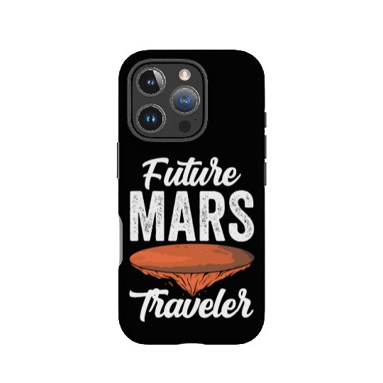 Future Mars Traveler Explorer Planet Space IPhone Cases