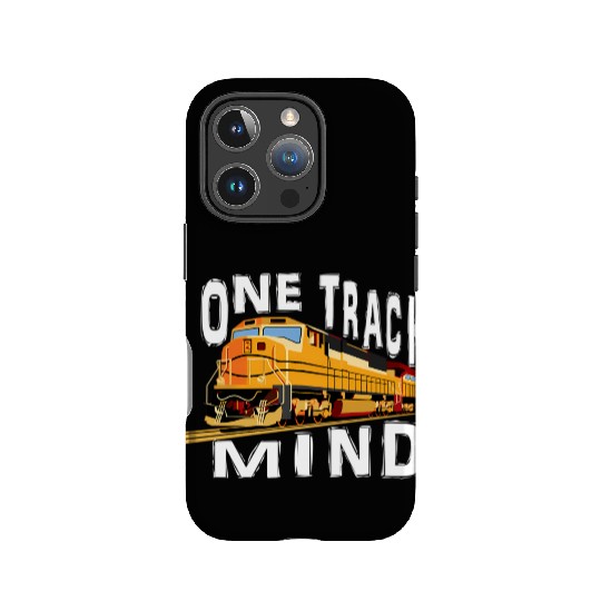 One Track Mind Train Engine IPhone Cases