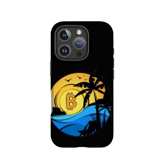 Bitcoin Coin-Crypto Summer IPhone Cases