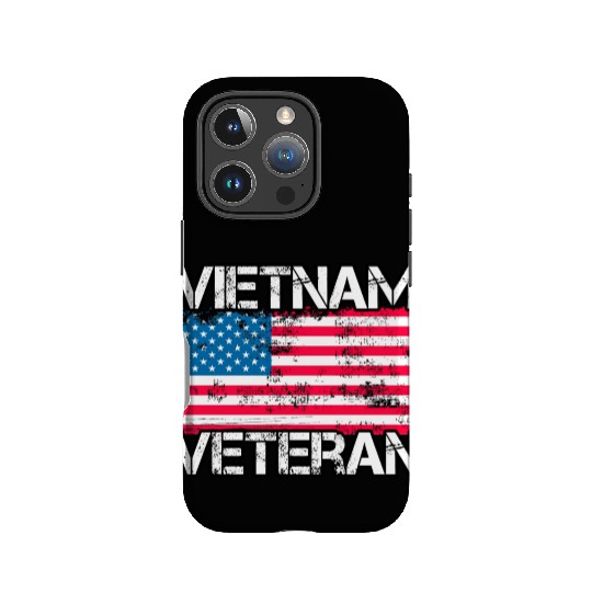Vietnam Veteran Us Flag Military Vet IPhone Cases
