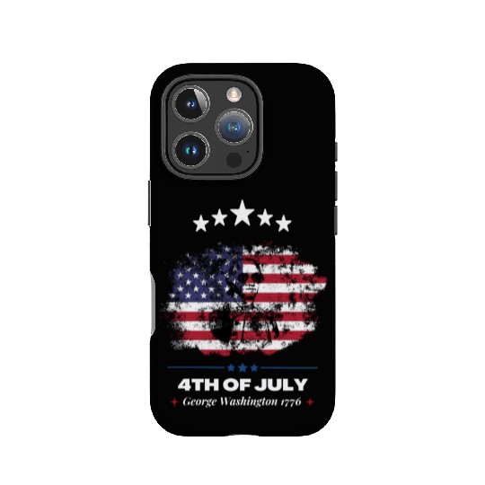 4th Of July Suck It England George Washington 1776 IPhone Cases
