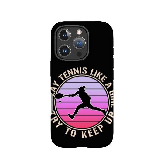 Vintage Women Tennis IPhone Cases