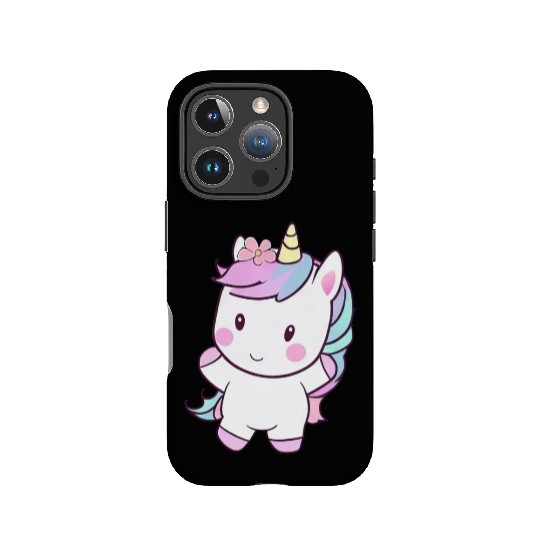Cute Dancing Unicorn, Joyful Fantasy Design IPhone Cases