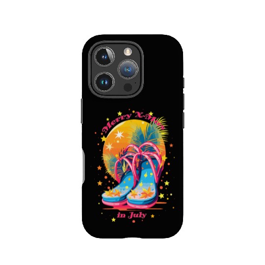 "Beach Bound Booties | "Christmas in July" Flip IPhone Cases