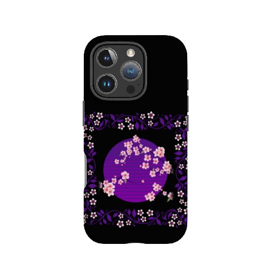 Cherry Blossom IPhone Cases, Aesthetic Vaporwave Sakura